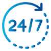 24/7 SERVICE